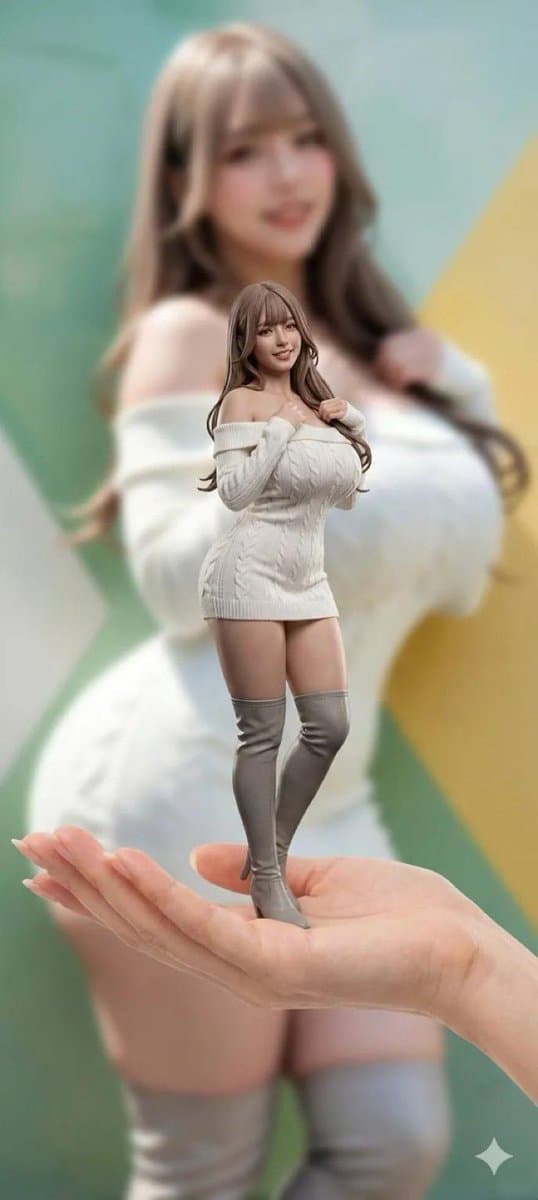 Game Asset - 3D Miniature Action Figure Transformation — output