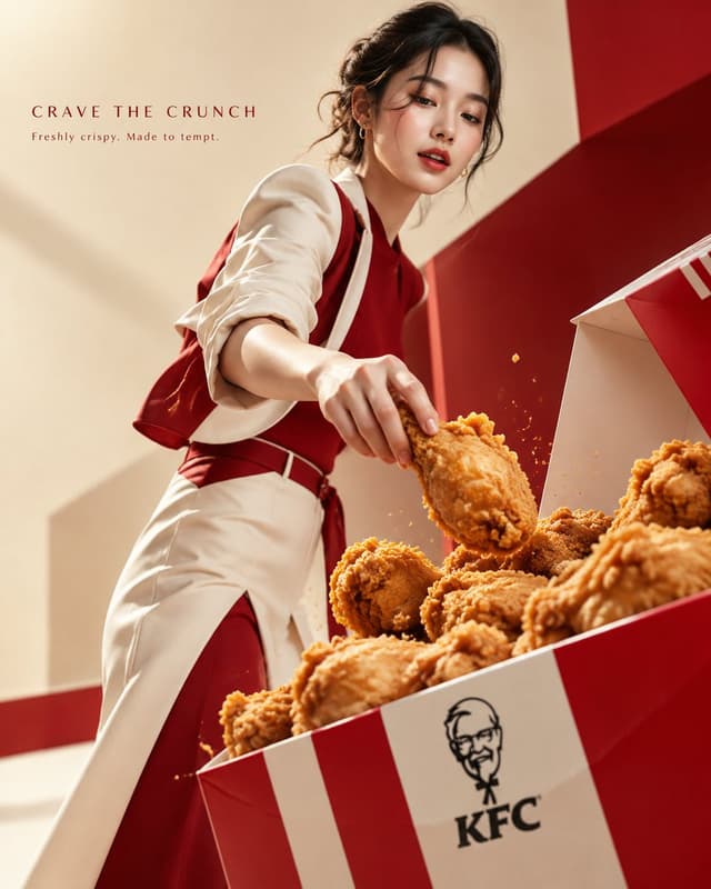 Product Marketing - Luxury KFC Fashion Ad — output
