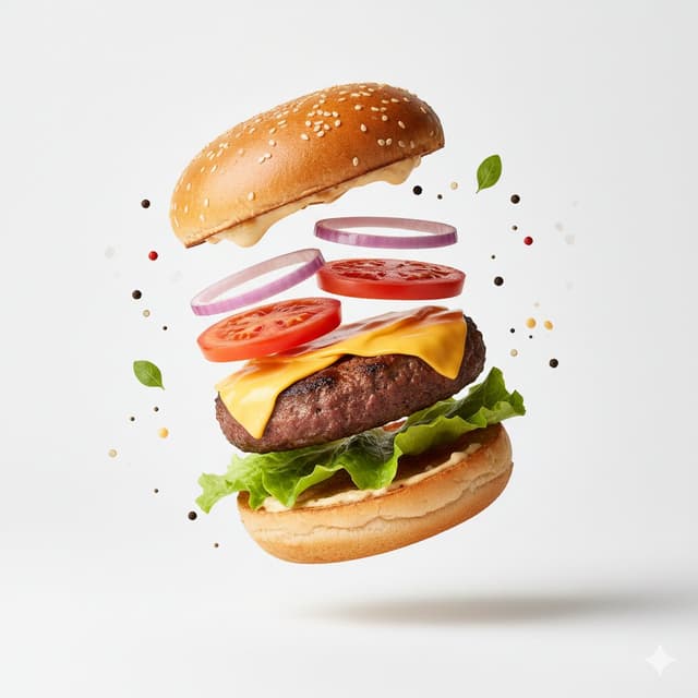 E-commerce Main Image - Macro Product Photography for Floating Food — output