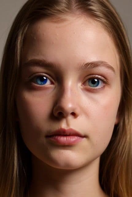 Hyper-Realistic Heterochromia Portrait — cover
