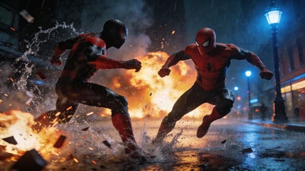 Dynamic Superhero Action — output