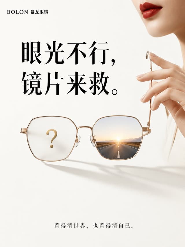 Product Marketing - Minimalist Luxury Eyewear Conceptual Advertisement — output