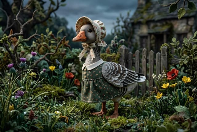 Comic / Storyboard - Whimsygoth Goose Illustration — output