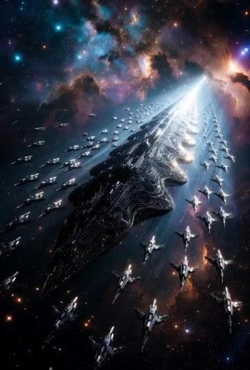 Iain Banks' Excession Cinematic Scene — cover