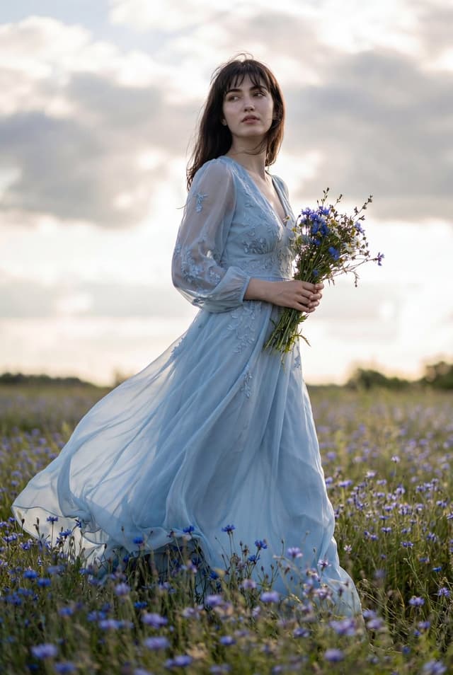 Product Marketing - Flowing Gown Wildflower Meadow — output