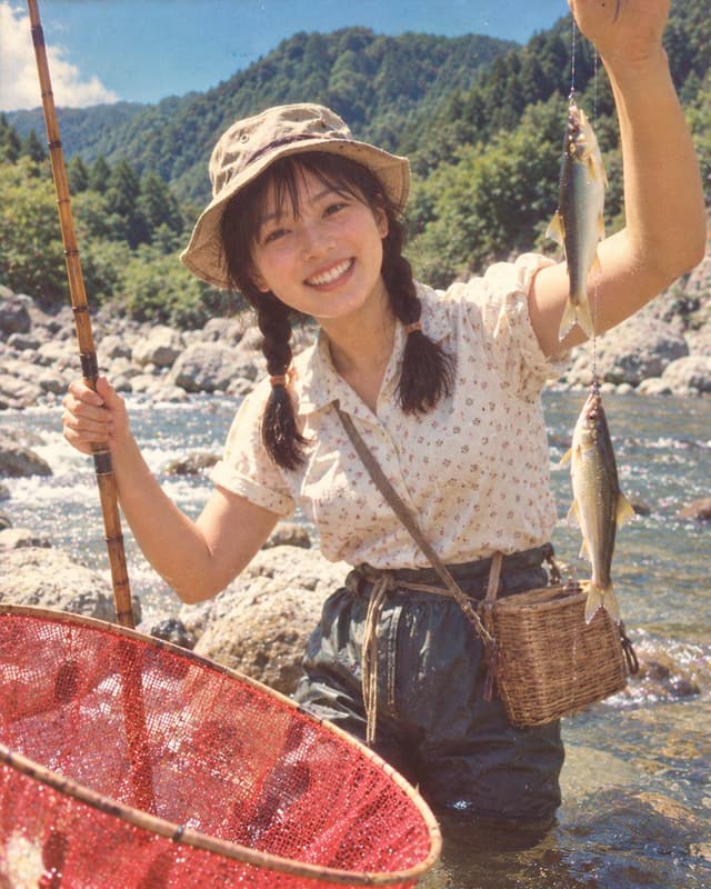 Profile / Avatar - Vintage River Angler — output