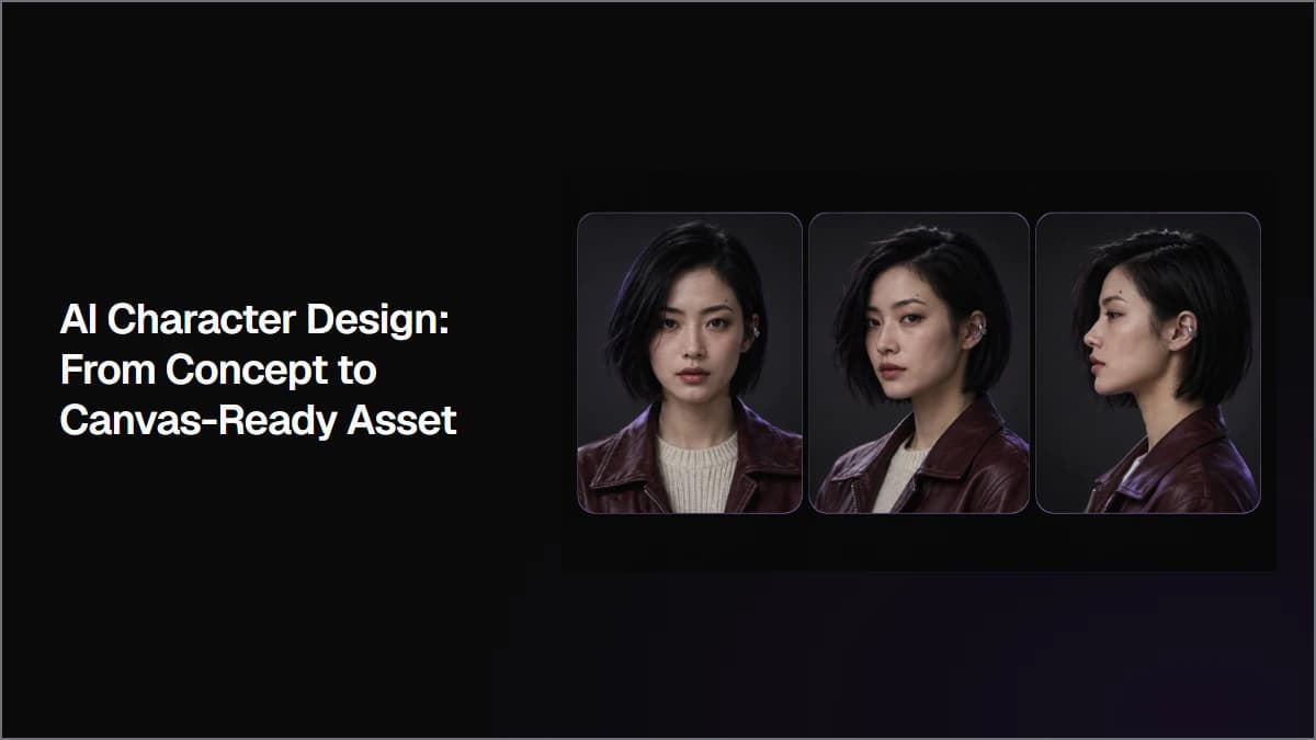 AI Character Design: From Concept to Canvas-Ready Asset