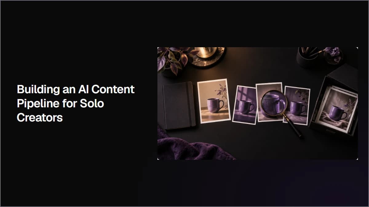 Building an AI Content Pipeline for Solo Creators